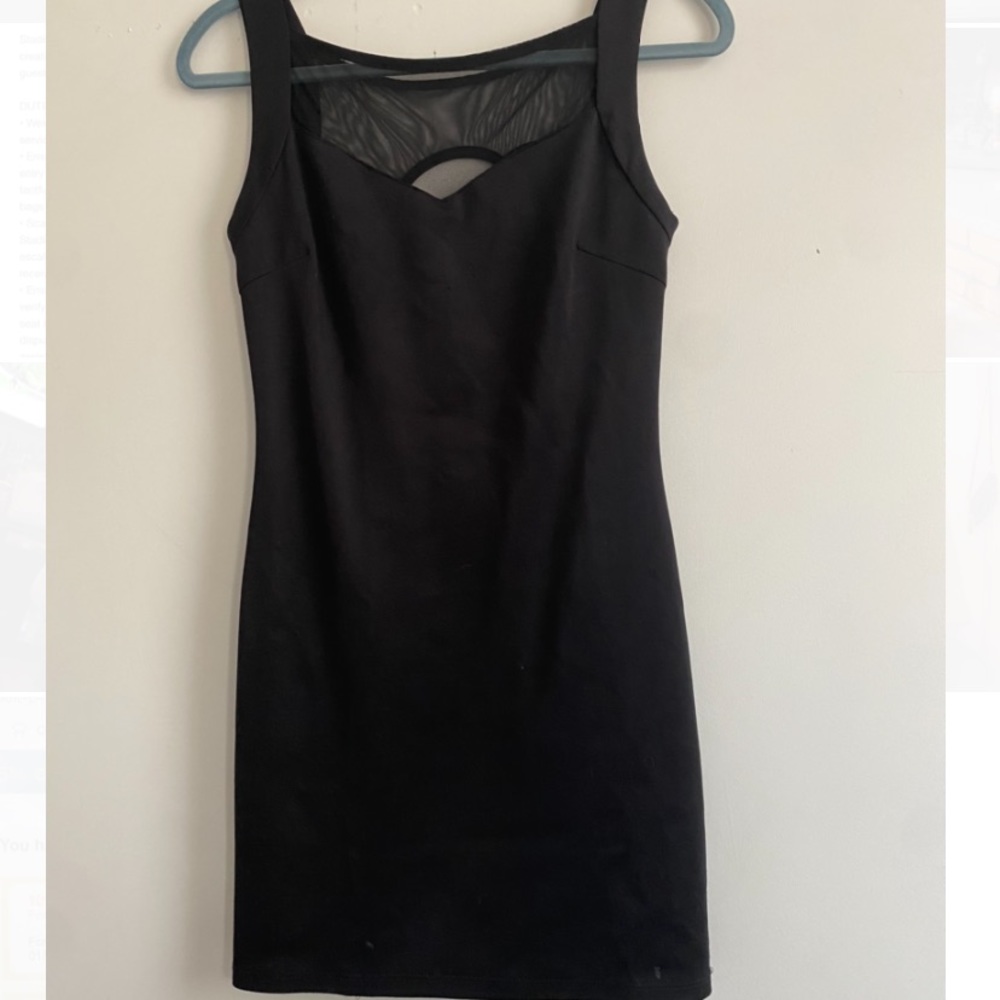 Forever 21 Mesh top Bodycon dress